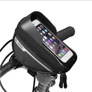 B-SOUL Bike Phone Case Mount Waterproof Display Small Storage Cycling Ac…